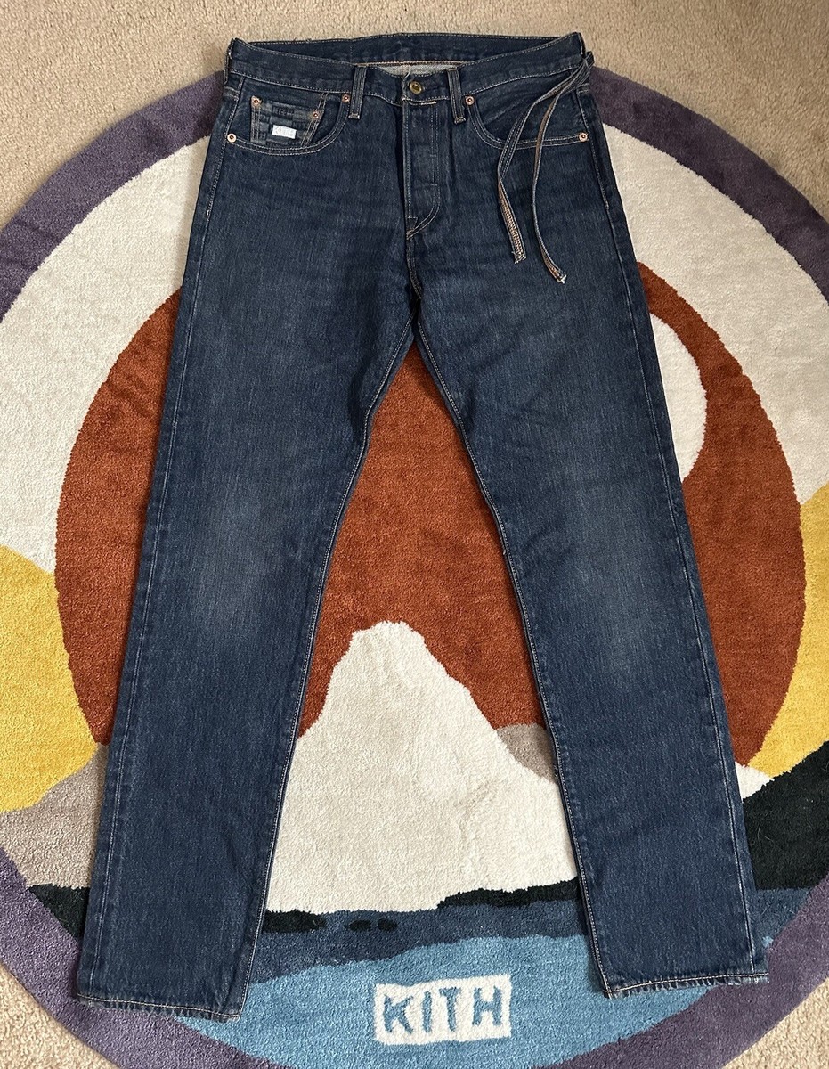 Kith X Levi's 501 Denim Jeans SHOW SAMPLE 30X32 Monogram | eBay Kith X Levi's 501 Denim Jeans SHOW SAMPLE 30X32 Monogram | eBay
