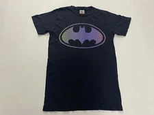 Junk Food Batman Glow Logo T Shirt Size M cotton Dark Gray