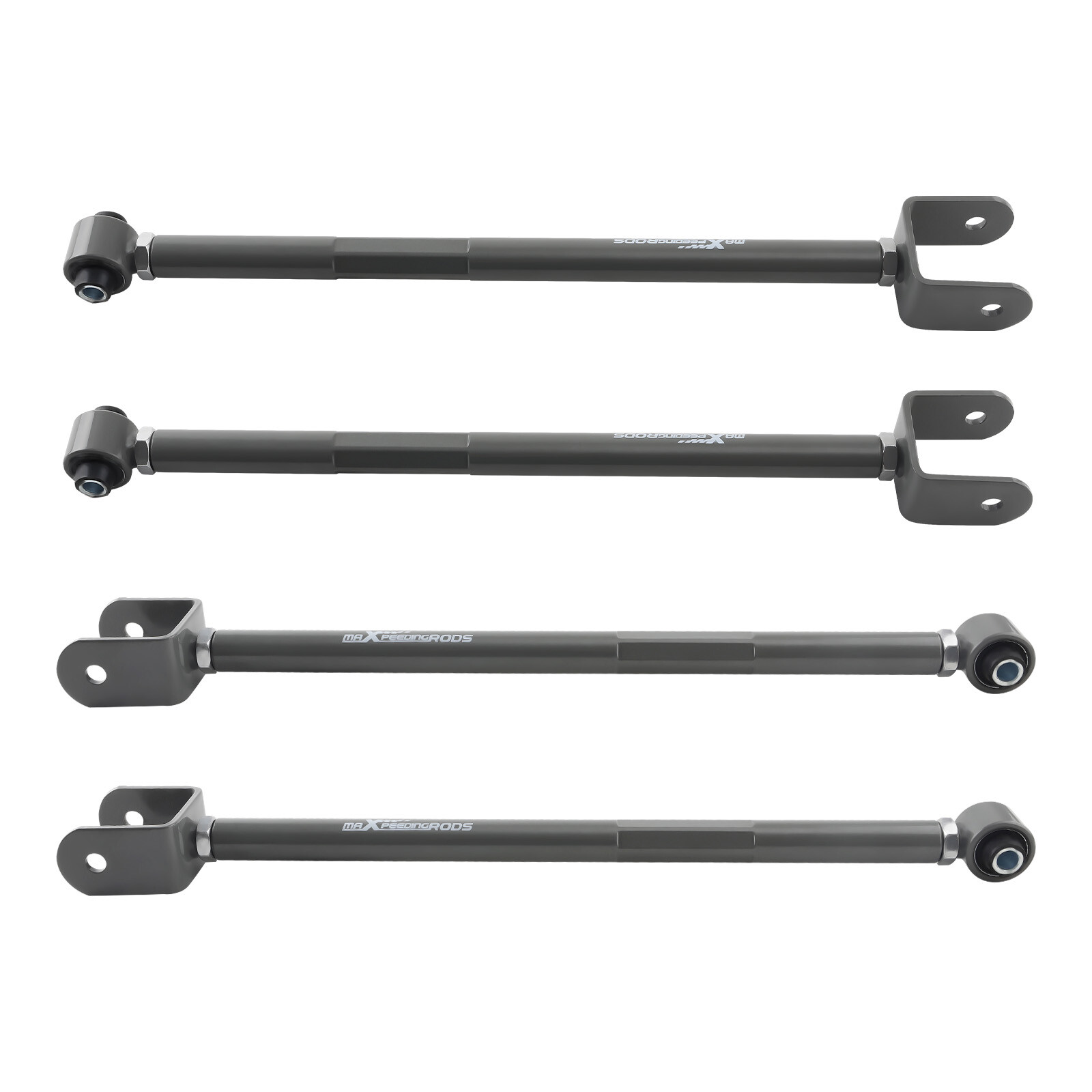 4Pcs Rear Lower Upper Camber Control Arms For BMW E46 323ci 323cic 325i 325ci