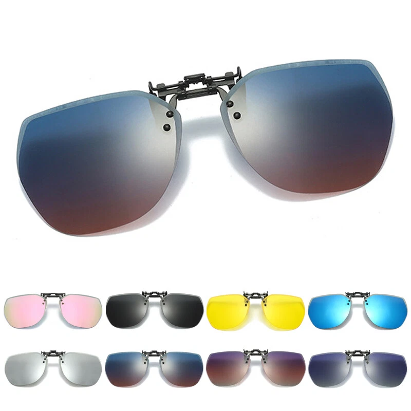 Polarized Clip on Sunglasses Anti Glare UV Protection Over