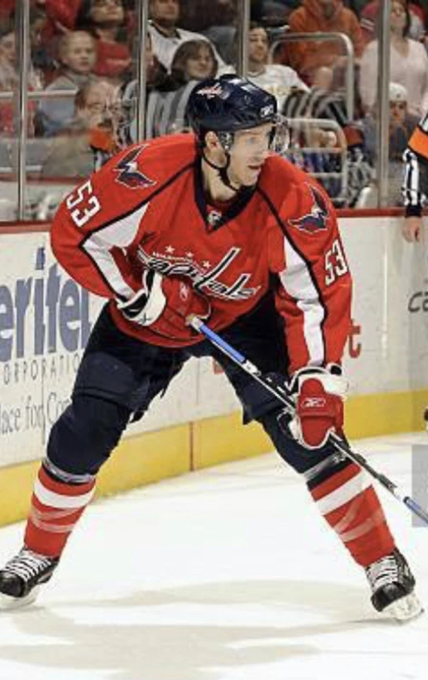 Выпущенная игровая футболка Квентина Ланга с автографом Лэнга и других столиц - Изображение 4 из 4