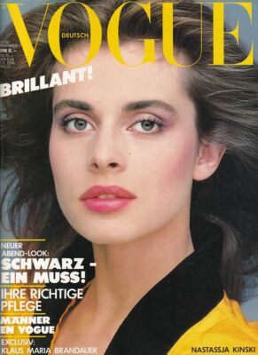 VOGUE GERMANY 1982 NASTASSJA KINSKI ROSEMARY MACGROTHA ANDIE