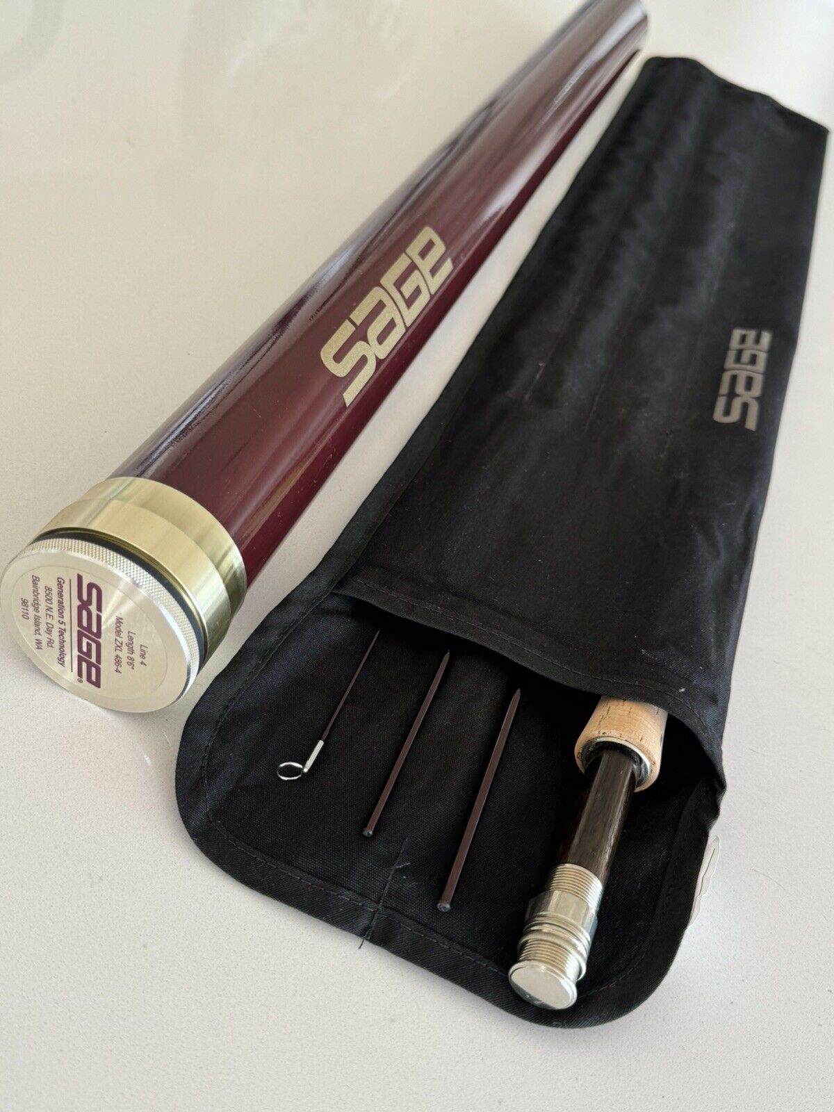 **BEAUTIFUL** SAGE ZXL 4wt 7’6”in FlyRod!!