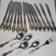 Lot of Oneida Community Stainless Flatware 19 Pieces