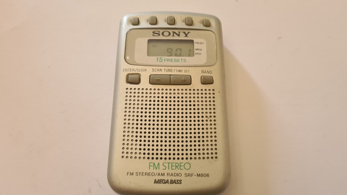SONY - ソニー FMステレオ/AMワイドラジオ SRF-M806 ソニー FMステレオ/AMワイドラジオ SRF-M806