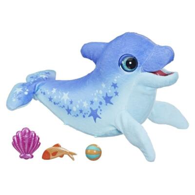 New furReal Dazzlin' Dimples Playful Dolphin - 80+ Sounds