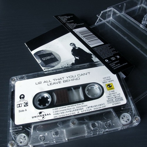 U2 - All That You Can't Leave Behind CHINA Import Cassette Tape #0905* - Picture 3 of 4