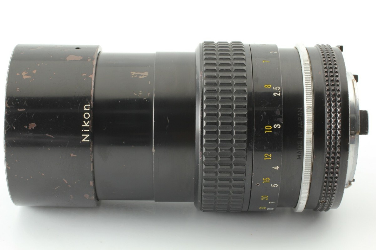 As-Is】Nikon Ai Nikkor 135mm f/2.8 Telephoto MF Lens From Japan