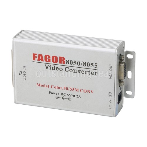 100-240V Monochrome to Color LED Monitor Video Converter for FAGOR 8050/8055 - Afbeelding 5 van 6