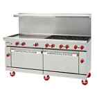 American Range Ar-36G-4B-Cc 60" (4) Burner Gas Range w/ 36" Manual Griddle