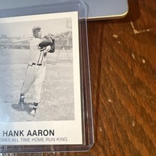 Hank Aaron 1977 TCMA Renata Galasso #231 Atlanta Braves NM-MT