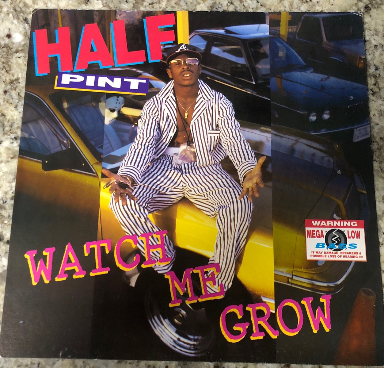 Classic 12x12 HALF Watch Flat Bass Poster me PINT Rare Promo Grow Rap Old School - vintagewatches.pk