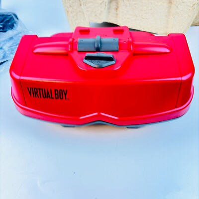 Nintendo Virtual Boy VUE-S-RA Game System Black Red JAPAN NTSC-J