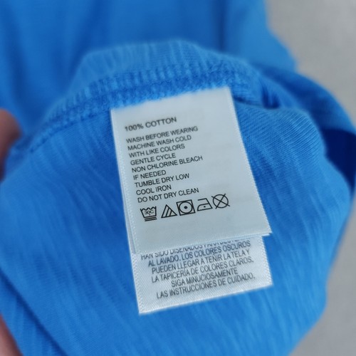 Tommy Bahama Shirt Womens XL Blue Ashby Short Sleeve Lightweight Scoop Neck Top - Picture 12 of 12
