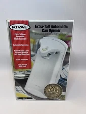 NOB RIVAL CN723 W Electric Automatic Can Opener & Knife Sharpener Free Shipping