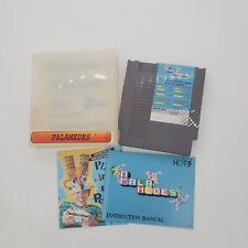 Palamedes Nintendo Entertainment System NES Cart & Sleeve W/ Manual