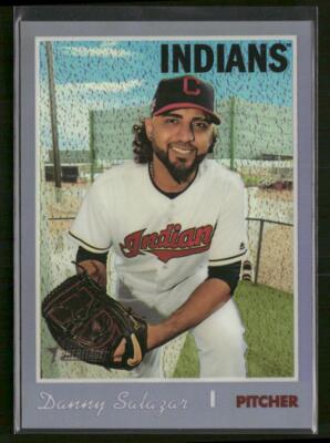 2019 Topps Heritage #THC-563 Danny Salazar Chrome Purple Refractor