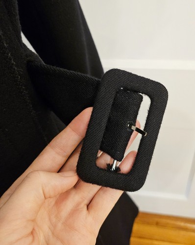 $4.5K Prada Navy Military Coat, IT 42 - Picture 13 of 24