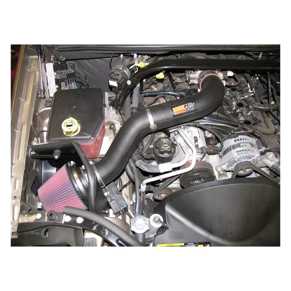 K&N Performance Intake Kit Fits 05-06 Jeep Grand Cherokee Commander 4.7L V8 - Image 3 of 4