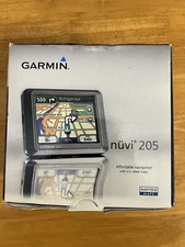 GARMIN nuvi 205 Automotive Mountable GPS Navigation System Bundle *MINT*