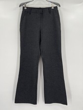 Quince Charcoal Gray Ponte Pants - Boot Cut - S Petite - 30" Inseam - NWT