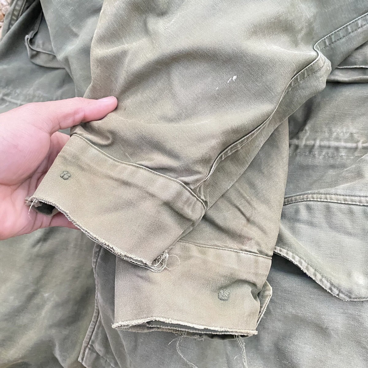 Vintage 60s M-51 Field Jacket Military US Army Coat M-1951