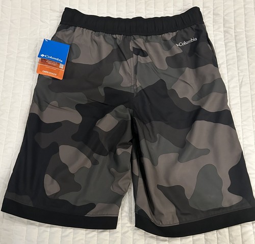 Columbia Youth Boys Sandy Shores Boardshorts/Swim trunks-large-mesh inside-camo - Picture 5 of 13