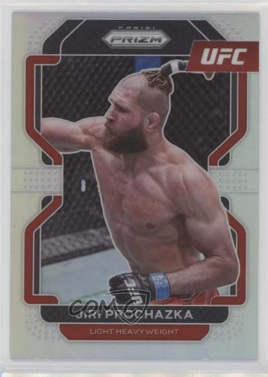 2022 Panini Prizm UFC Silver Prizm Jiri Prochazka #185 3hd