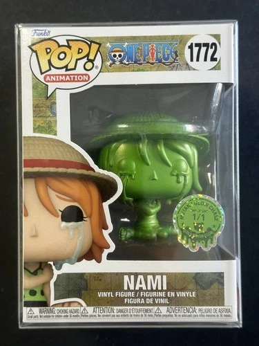 One Piece Nami Funko Pop #1772 Mutant Glow Chase 1/1