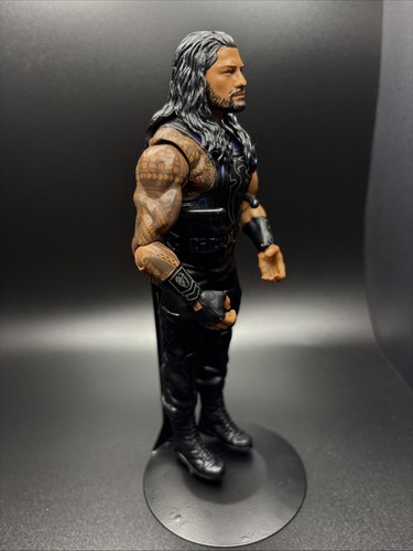 Roman Reigns WWE WWF Mattel 7" Wrestling Modellino Sciolto 2017 - Foto 2 di 7