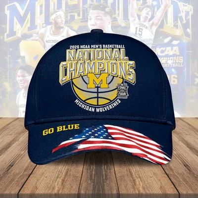 Wolverines 2026 Men s Basketball National Champions Classic Cap