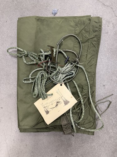 US Military M1966 Jungle Hammock – Nylon, No Canopy, OD Green