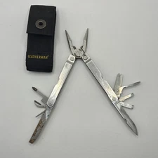 Leatherman PST ll Multi-Tool Dated 2002 Portland OR USA Vintage With Sheath
