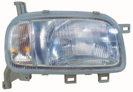 ABAKUS Right Front Headlight 215-1155R-LD-EM for Nissan H4, Reinforced, New