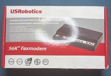 US Robotics USR5686G 56k V.92 External Serial Data Fax Modem IOB