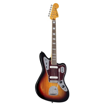 Squier Classic Vibe '70s Jaguar 3-Color Sunburst - E-Gitarre