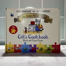 Julia Donaldson Cat?s Cookbook Book & Giant Puzzle Tales from Acorn Wood Set