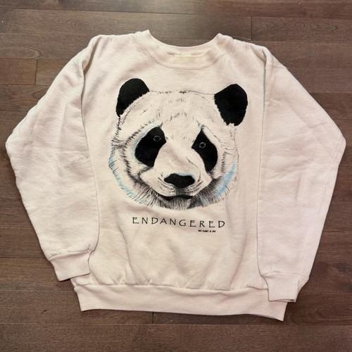 Vintage Panda Endangered Crewneck
