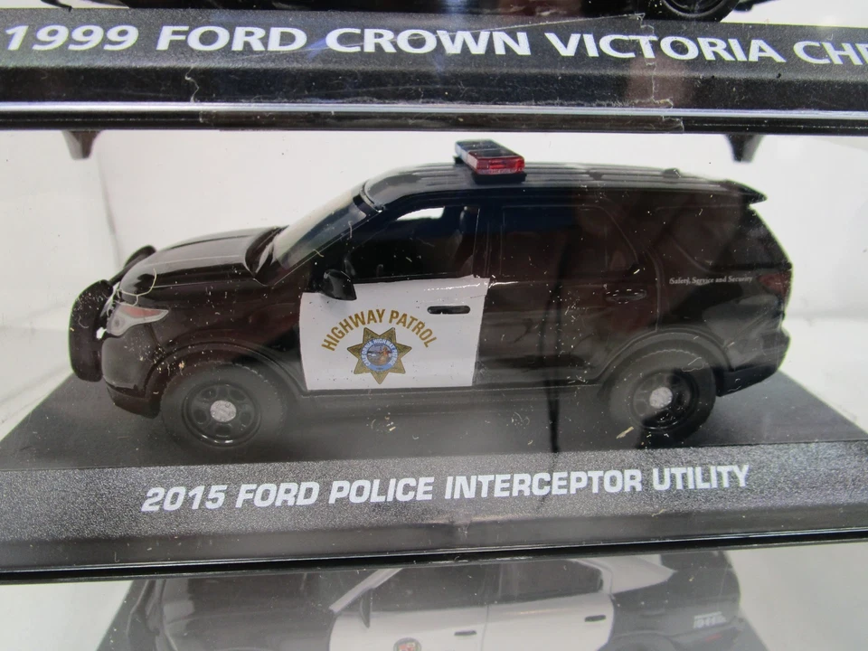 GREENLIGHT & MOTORMAX 1/43 LOT OF 7 POLICE UNITS USED PERFECT *READ* - Image 4 of 4