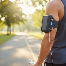 Workout-Ready Reflective Armband for iPod Classic  Touch 1-4 - Easily Washable