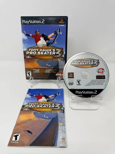 Tony Hawk's Pro Skater 3 PlayStation 2 PS2 Video Game Skating