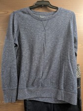 SIZE XL TEK GEAR Blue Long Sleeve Sweatshirt INVPV4956