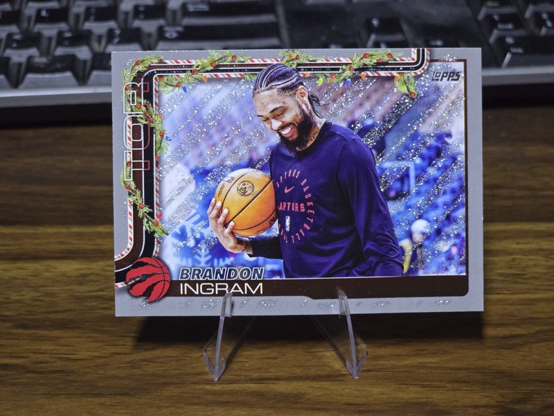 2025-26 Topps Holiday - Brandon Ingram #H24 Holiday Silver Glitter