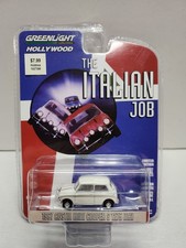 1967 Austin Mini Cooper S 1275 MKI "The Italian Job" 1:64 Car -Greenlight White