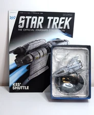 Eaglemoss Star Trek Starships Issue #169 – Kes' Shuttle – Mag Included