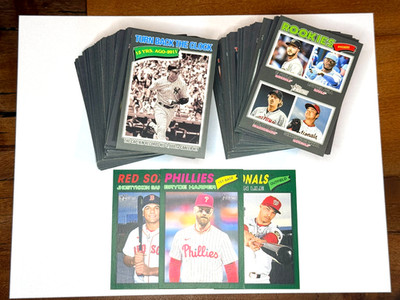 2026 Topps Heritage Green + Gray border singles - You Pick - Complete Your Set!