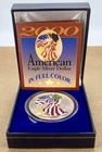 2000 American Eagle .999 Silver Dollar In Full Color with Box & COA