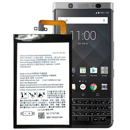 Bateria wymienna do Blackberry Keyone/key1 3440mAh BAT-63108-003 TLp034E1 - Zdjęcie 5 z 7
