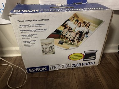 Epson Perfection 2580 Photo Flatbed USB Scanner. New. Free Shipping.