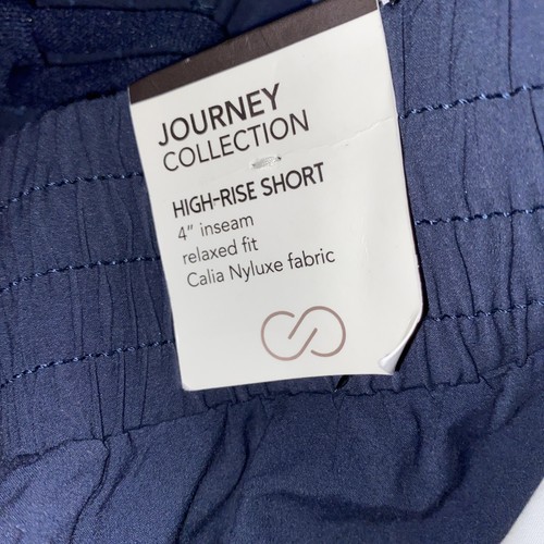 Calia By Carrie Underwood High Rise Navy Journey Collection Shorts X-Small - Picture 4 of 5
